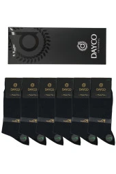 Premium Dikişsiz Yazlık Erkek Bambu Soket Çorap 6'lı Jakarlı Set Kutulu - 10269 - 41-44 - 1