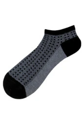 Premium Dikişsiz Erkek Bambu Patik Çorap 6'lı Jakarlı Asorti Set - 10500-j - 7