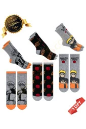 Orijinal Lisanslı Naruto Desenli Soket Çorap-DL15610665-NRT-31-34 - 1