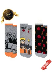 Orijinal Lisanslı Naruto Desenli Soket Çorap-DL15610665-NRT-31-34 - 2