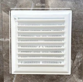 Ubm 45x48 Banyo Wc Havalandırma Menfezi Yapışkanlı (Cam Menfez Hediyeli) - 2