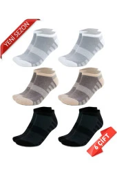 Premium Dikişsiz Bambu Erkek Süper Patik Çorap - 1