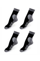 Havlu Taban Premium Sporcu Çorabı (4 Çift) - 1