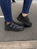 Noah Siyah Garantili Unisex Çocuk Cırtlı Rahat Günlük Sneaker Ayakkabı Noah-6327 thumbnail 3