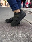 Noah Siyah Garantili Unisex Çocuk Cırtlı Rahat Günlük Sneaker Ayakkabı Noah-6327 thumbnail 2