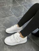 Noah Beyaz Garantili Unisex Çocuk Cırtlı Rahat Günlük Sneaker Ayakkabı Noah-6327 thumbnail 7
