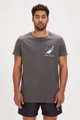 BAD BEAR Francis Asphalt Men's T-Shirt - 1