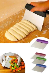 Çelik Spatula  Hamur Kesici thumbnail 2