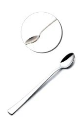 1 Adet Uzun Kaşık Kokteyl Cezve Kaşığı Mocca Latte Kaşığı 22 Cm - 1