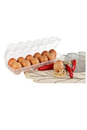 10 Gözlü Yumurta Saklama Kabı Şeffaf - 2