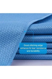 Mikrofıber Baklava Desenli Cam Bezi 30x40 - 1