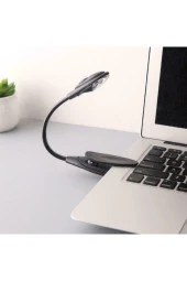 Mandallı Led Kitap Okuma Lambası Desk Kitap Okuma Işığı Led Masa Lambası - 4