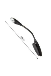 Mandallı Led Kitap Okuma Lambası Desk Kitap Okuma Işığı Led Masa Lambası - 6