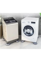 Çamaşır Makinesi Titreşim Engelleyici Stoper Gri 4 Lü Set - 3