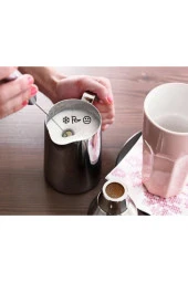 Kahve Süt Cappucino Pilli Köpürtücü Çırpıcı Bebek Maması Yumurta - 3