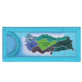 Türkiye Şablonu Cetveli - 1