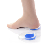 Erkek Tabanlık Gizli Topuk Dikeni Yastığı Boy Uzatıcı Silikon Ortopedik - 1