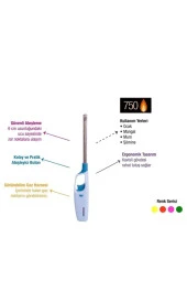 Doldurulabilir Uzun Mutfak Ocak - Künefe Ocak Çakmağı thumbnail 2