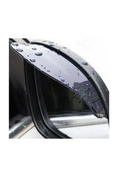 2 Adet Araç Oto Araba Ayna Yağmur Koruyucu Rüzgarlık Yağmurluk - 2