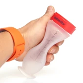 Bebedor Silikon Kaşıklı Biberon 120ML +6 Ay Şeffaf (Kod:7509) - 5
