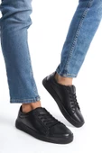 Erkek Hakiki Deri Günlük Bağcıklı Rahat Tabanlı Spor Ayakkabı Sneaker thumbnail 7