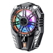 Hadron Hdx4602 Işıklı Isı Göstergeli Klipsli 3 Kademeli Radyatörlü Telefon Soğutucu Fan - 1