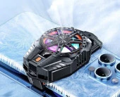 Hadron Hdx4602 Işıklı Isı Göstergeli Klipsli 3 Kademeli Radyatörlü Telefon Soğutucu Fan - 4