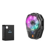 Hadron Hdx4602 Işıklı Isı Göstergeli Klipsli 3 Kademeli Radyatörlü Telefon Soğutucu Fan - 6