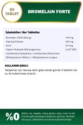 Nutraxin Bromelain Forte 60 Tablet thumbnail 2