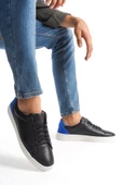 Hakiki Deri Erkek Günlük Bağcıklı Spor Ayakkabı Sneaker - 5