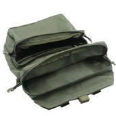 Taktikal TK1003 Molle Suluk Yelek Eklenti Çantası Haki - 5