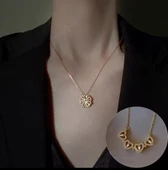 Yonca Mıknatıslı Çelik Kolye Sns20208 thumbnail 2