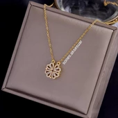 Yonca Mıknatıslı Çelik Kolye Sns20208 thumbnail 1