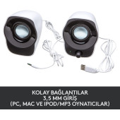 Logitech Z120 980-000513 1.2W RMS 1+1 Hoparlör - 4