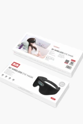 EM001 BT 3D Ses Özellikli Kablosuz Göz Maskesi - 6