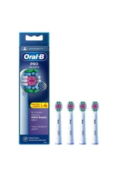 Oral-B Pro 3D White X-Filament Şarjlı Diş Fırçası Yedek Başlığı 4 Adet thumbnail 2
