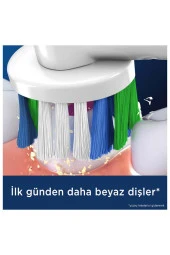 Oral-B Pro 3D White X-Filament Şarjlı Diş Fırçası Yedek Başlığı 4 Adet thumbnail 3