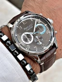 Ferrucci Function FCF.03318FK.01 Deri Kordon Erkek Kol Saati thumbnail 1