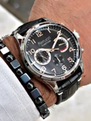 Ferrucci Function FCF.03318FK.03 Deri Kordon Erkek Kol Saati thumbnail 1