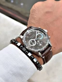 Ferrucci Function FCF.03318FK.01 Deri Kordon Erkek Kol Saati thumbnail 4