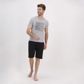 Arnetta 1381S Erkek Yazlık Bermuda Pijama Takım - 1