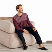 Elitepoint 1109 Erkek Kışlık Pijama Takım - 1