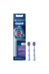 Oral-B Pro 3D White X-Filament Şarjlı Diş Fırçası Yedek Başlığı 2 Adet - 1