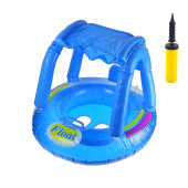 Çocuk Gölgeliği Deniz Havuz Gölgeliği 72 22 Cm Yaş Mavi Pompa Set - 1