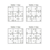 Yeni Başlayanlar İçin 9x9 Sudoku Kitabı (360 Sudoku) - 3