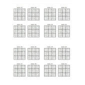 Yeni Başlayanlar İçin 9x9 Sudoku Kitabı (360 Sudoku) - 6