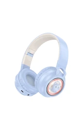 W550 Cute Fun BT RGB Kablosuz Kafaüstü Kulaklık thumbnail 1