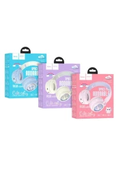 W550 Cute Fun BT RGB Kablosuz Kafaüstü Kulaklık thumbnail 10