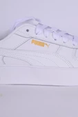 Puma 389390-01 Carina Street Deri Ortopedik Taban Kadın Günlük Beyaz Spor Ayakkabı - 2
