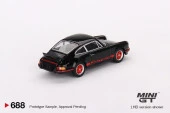 Mini GT Porsche 911 Carrera RS 2.7 Black with Red Livery 1:64 688 thumbnail 2